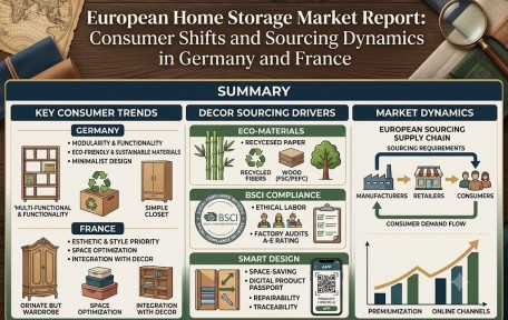 European Home Storage Market Report: Consumer Shifts and Sourcing Dynamics in Germany and France
